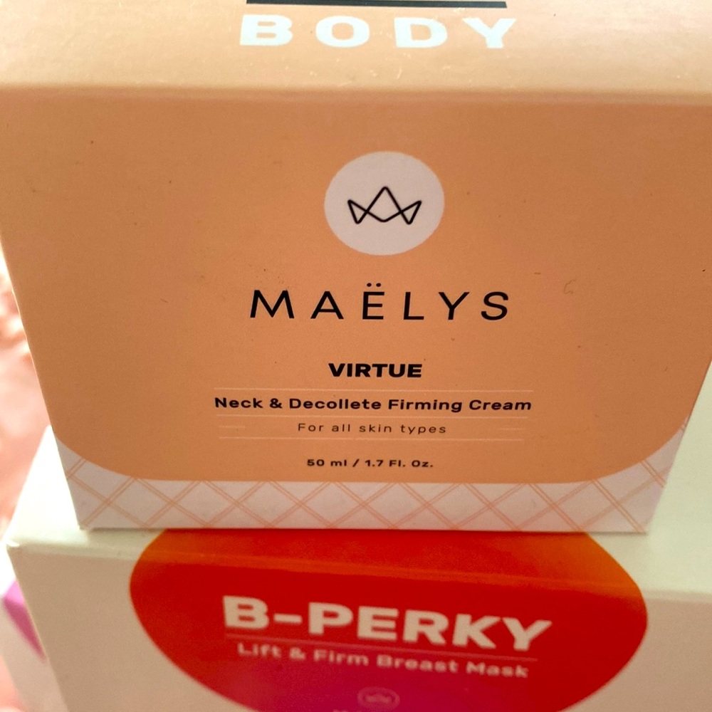 Maely’s Virtue neck & décolleté firming cream